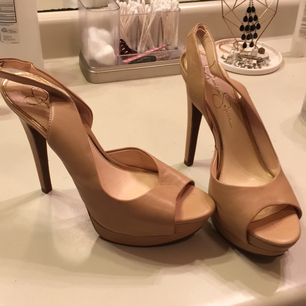 Nude heels